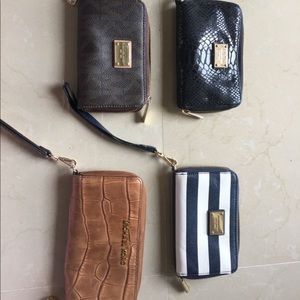 Michael Kors iPhone case wristlet purses